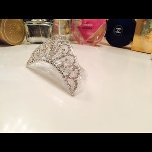 Tiara with Swarovski diamonds