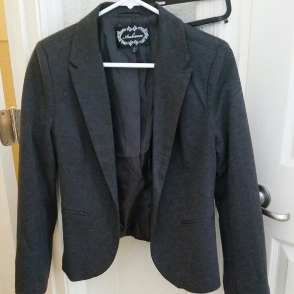 Gray blazer