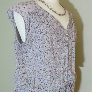 Casual cute peasant blouse