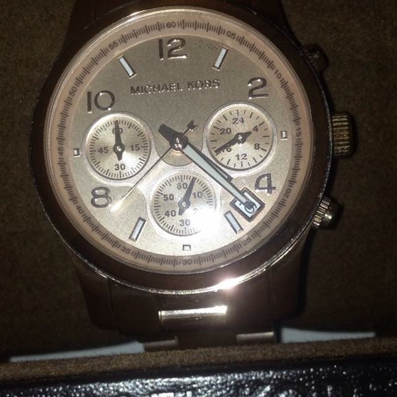 Michael kor rose gold watch
