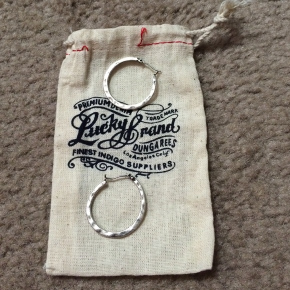 Lucky Brand silver earrings