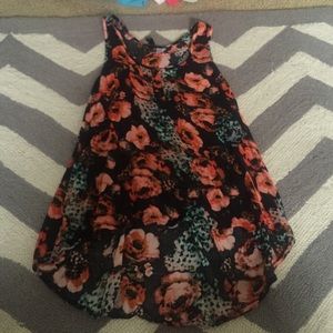 Floral H&M tank