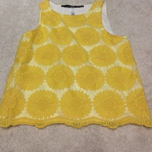 Reversible Sunflower Top!