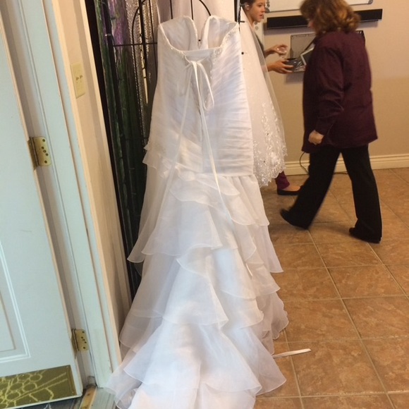 Mermaid style wedding dress