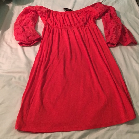 Red dress