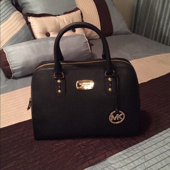 Michael kors black satchel nwot. - Picture 3 of 3