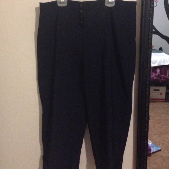 Cropped dressy pants