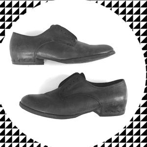 Calvin Klein Jeans distressed oxfords