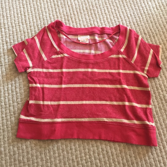 Striped Crop Top