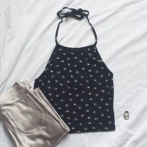 Brandy Melville Sachi Eyes Halter