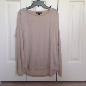 Lightweight beige sweater