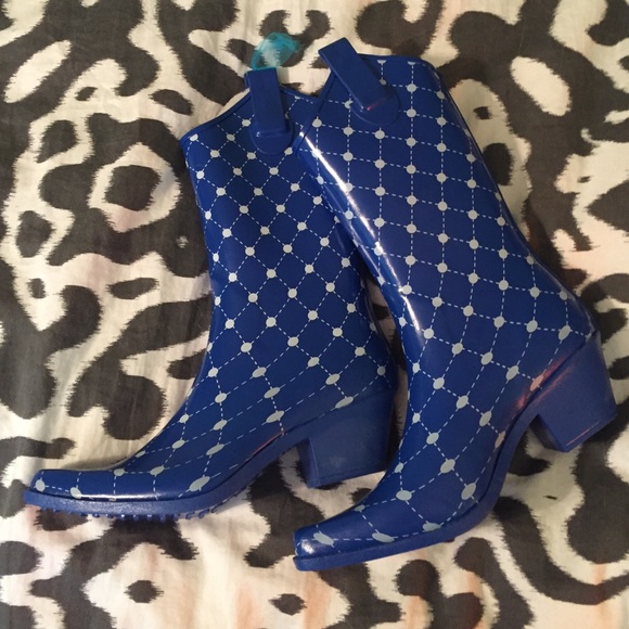 Rain boots - cowgirl boot