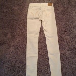 Hollister White Jeans