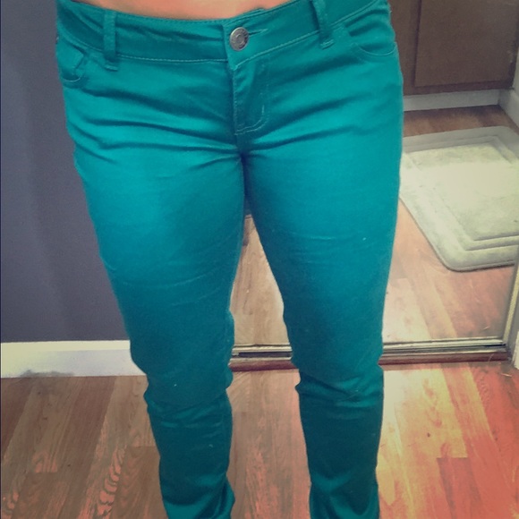 Fun and Tight Aqua Pants