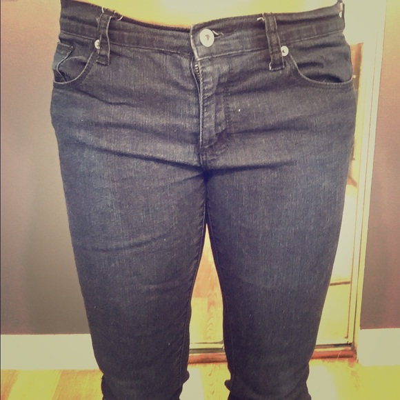 Dark/Black Denim Pants