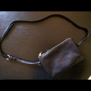 Black crossbody bag
