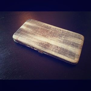 Snakeskin wallet