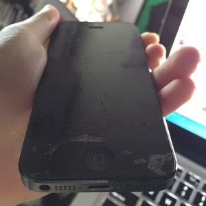 Cracked iPhone 5