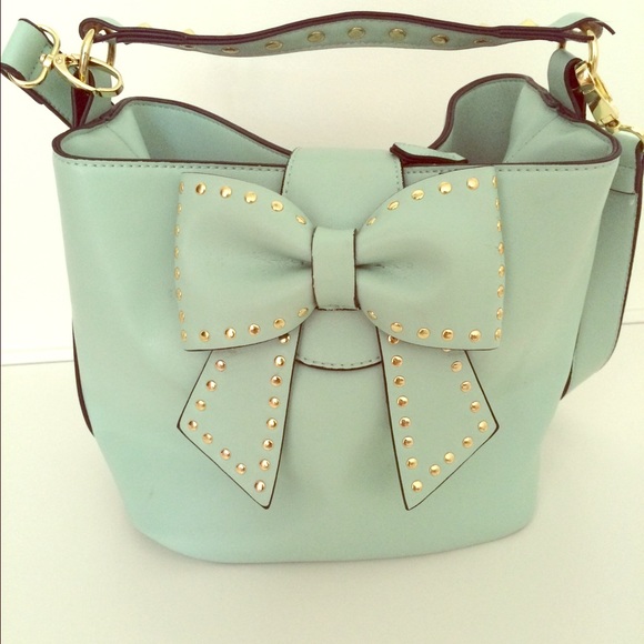 Betsey Johnson Hopeless Romantic Shoulder Bag Mint