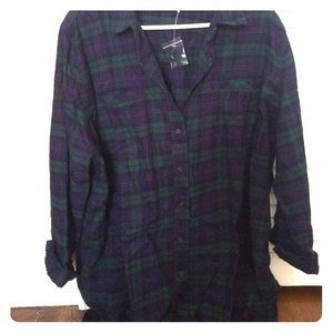 NWT Cute&Comfy Urban Outfitters Oversized Flannel