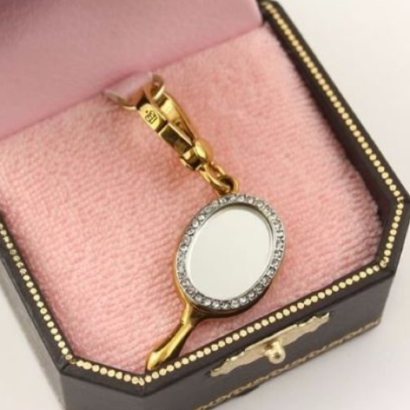 Juicy Couture Hand Mirror Charm