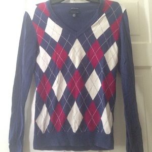 Argyle sweater, Tommy Hilfiger