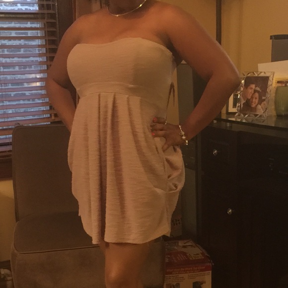 NWT Free people champagne dress - Picture 3 of 3
