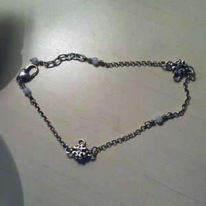 Silver Charm Ankle bracelet