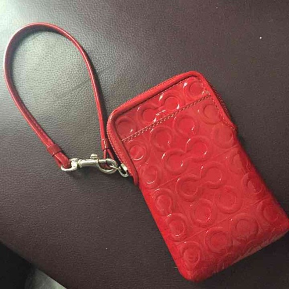 Coach wristlet - Picture 1 of 2