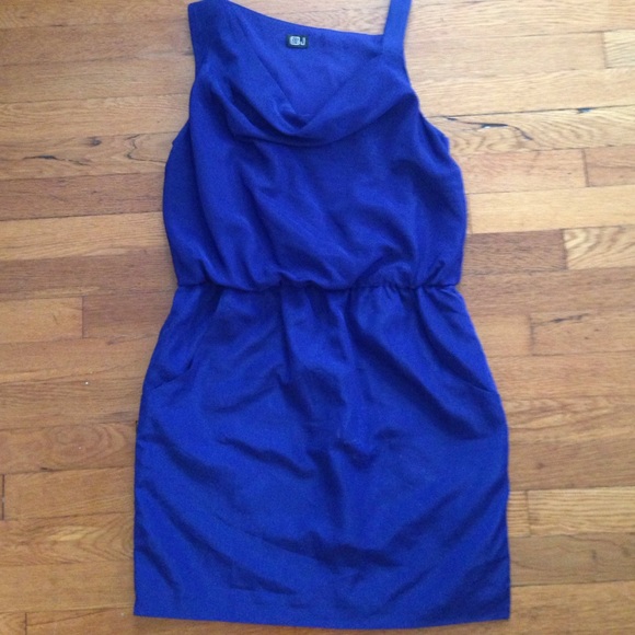 Royal blue dress