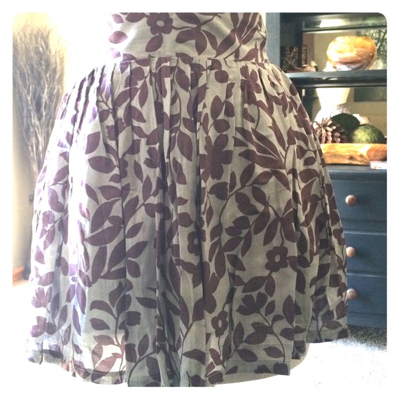 Gray and purple summer skirt!
