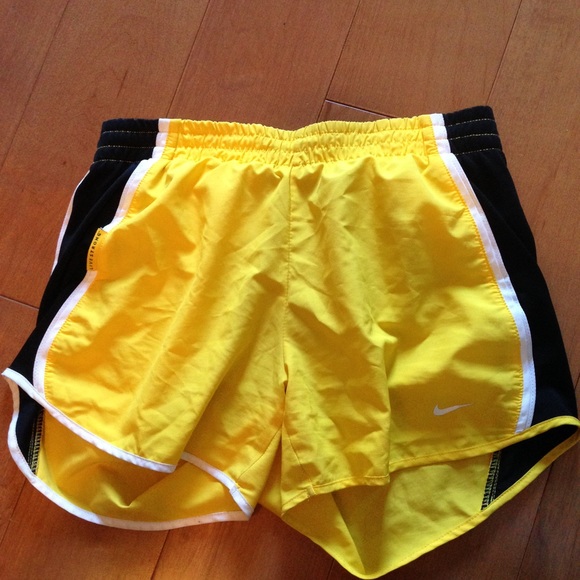 livestrong Nike running shorts.