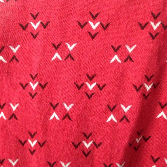 Red cinch waist dress - Picture 3 of 3