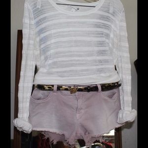 Blush Colored Sivvy Cutoffs