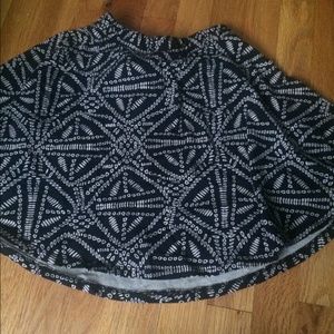 Fun Pattern Skater Skirt!
