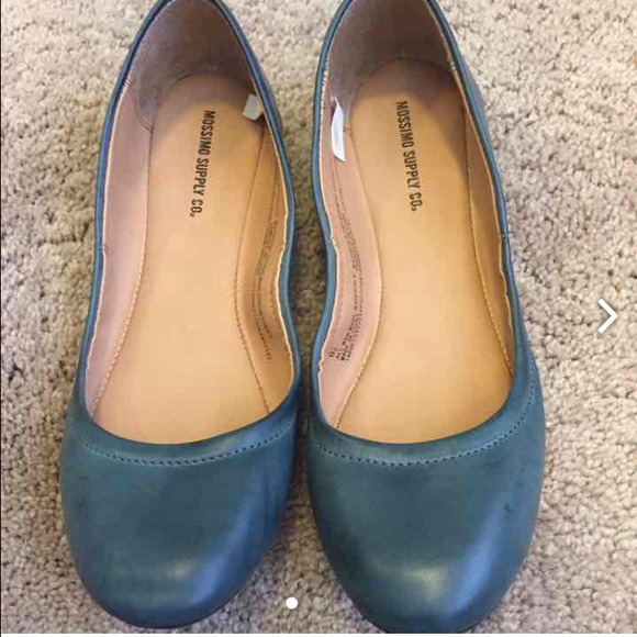 Blue flats