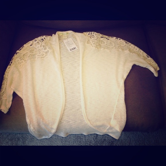 Urban Outfitters beautiful lace cardigan.