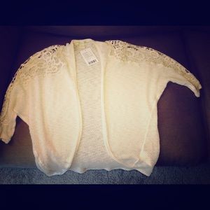 Urban Outfitters beautiful lace cardigan.