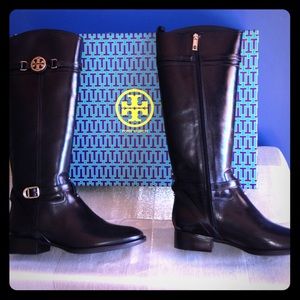 BRAND NEW Black Tory Burch boots
