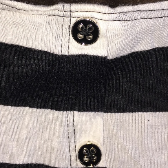 CANDIES™ Button-Back Striped Top - Picture 3 of 3