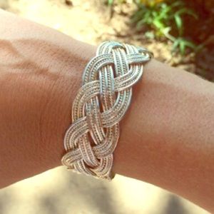 Sterling silver cuff