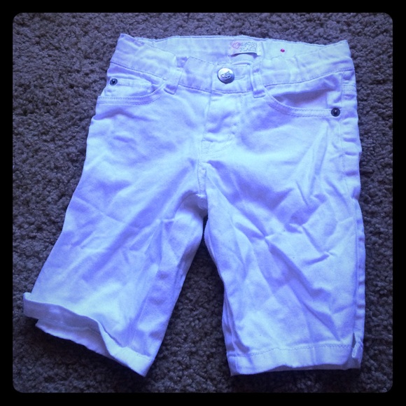 White shorts