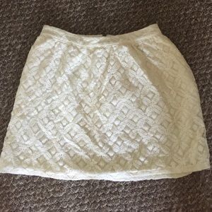 Lace skirt