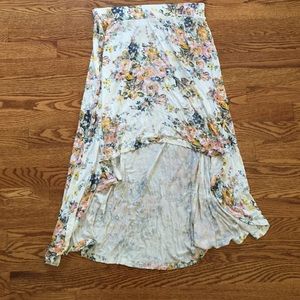 High Low Hem Skirt