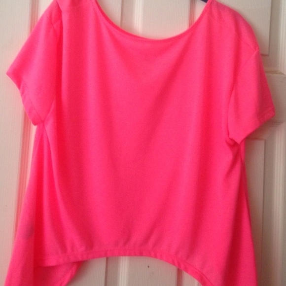 Neon Pink Summer of Love Top - Picture 2 of 3