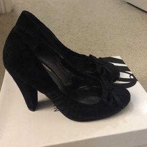 Nine West black heels