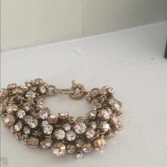 J. Crew cubic zirconia bracelet