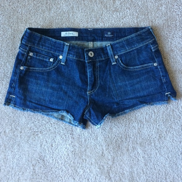 AG "the Daisy" cutoff denim shorts