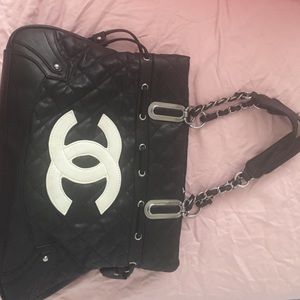 chanel style tote