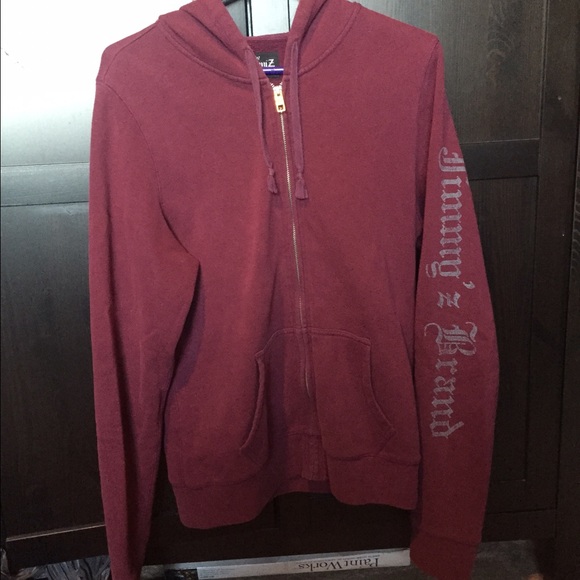 Jimmy'Z maroon SZ L hoodie